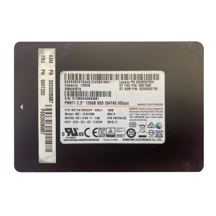 Lenovo 00HT293 | 128GB Triple-Level Cell SATA 6Gb/s 2.5-Inch Solid State Drive Refurbished - Lenovo refurbished available on Gotodirect