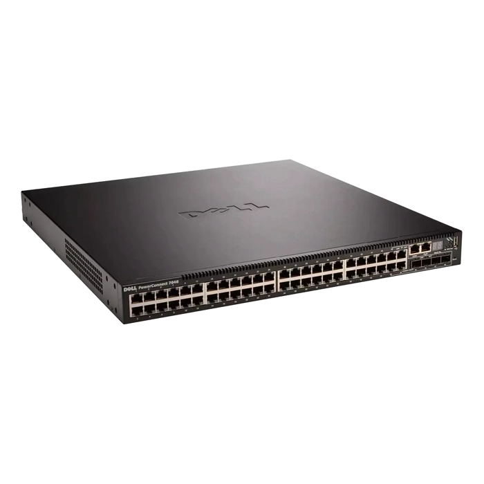 Dell PC7048 | PowerConnect 7048 48-Ports 10/100/1000Base-T Layer 3 Managed Gigabit Ethernet Network Switch Refurbished - Dell refurbished available on Gotodirect