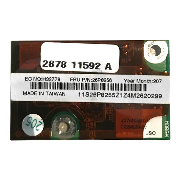 IBM 26P8256 | 56Kbps Mini-PCI Fax / Modem Card for ThinkPad Refurbished -  refurbished available on Gotodirect
