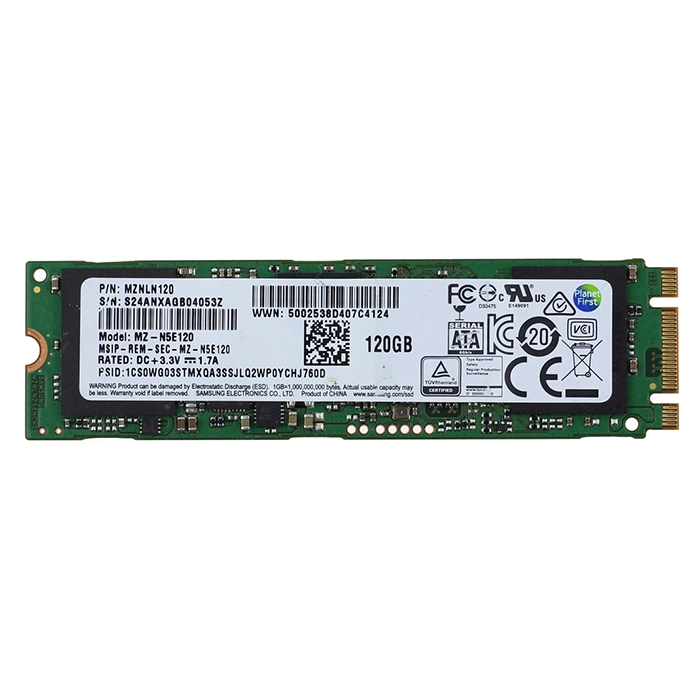 Samsung MZ-N5E120BW | 850 EVO Series 120GB M.2 2280 6GB/s SATA 512MB Cache V-NAND Solid State Drive Refurbished - Samsung refurbished available on Gotodirect