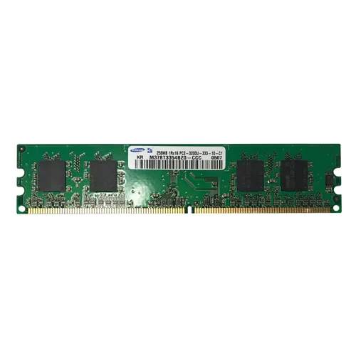 Samsung M378T3354BZO-CCC | 256MB DDR2-400MHz PC2-3200 Non-ECC Unbuffered UDIMM CL3 1Rx16 1.8V 240-Pin Memory Module Refurbished - Samsung refurbished available on Gotodirect