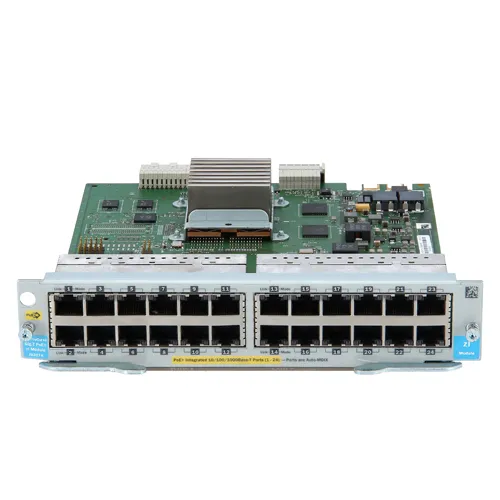 HP J9307A | ProCurve zl 24 x Ports 1000Base-T PoE+ Network Switch Module Refurbished - Hewlett-Packard (ou HP en abrégé) refurbished available on Gotodirect
