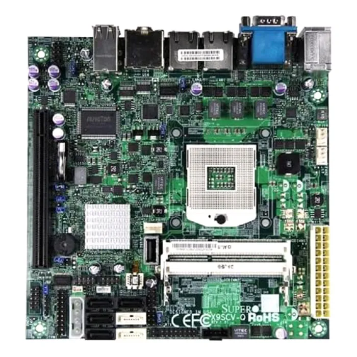 Supermicro X9SCV-Q-O | X9SCV-Q Socket G2 Intel QM67 2nd Generation Core i7 / i5 / i3 / Celeron B800 series Processors Support DDR3 2x SO-DIMM 4x SAT Refurbished -  refurbished available on Gotodirect