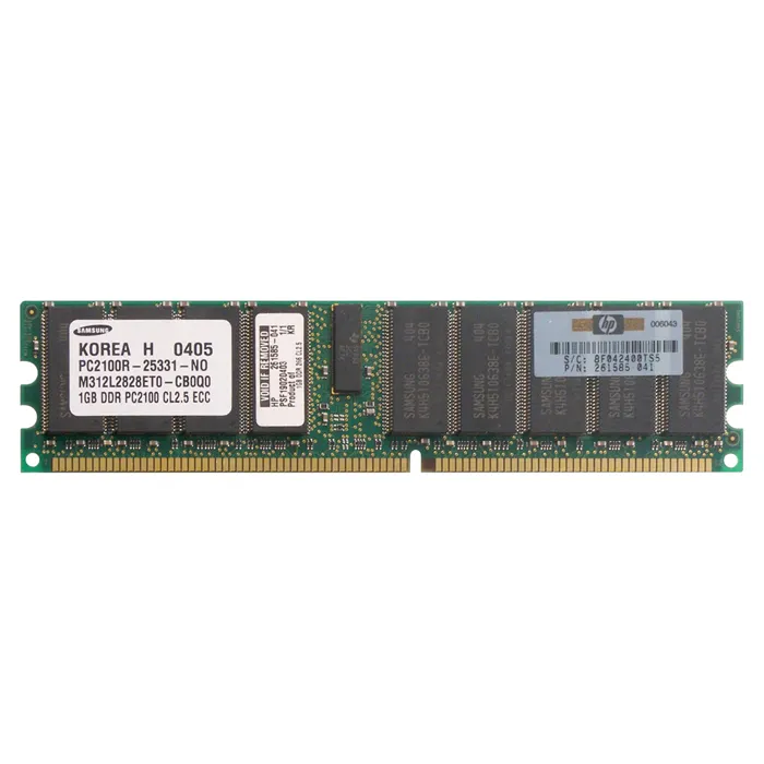 Samsung M312L2828ET0-CB | 1GB DDR-266MHz PC2100 ECC Registered 184-Pin RDIMM Memory Refurbished - Samsung refurbished available on Gotodirect