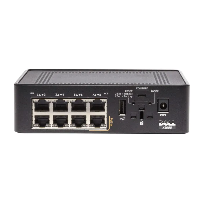 Dell 0JKHG3 | X-Series X1008 8 x 10/100/1000Base-T RJ-45 Ports Layer 2 Managed Gigabit Ethernet Switch Refurbished - Dell refurbished available on Gotodirect