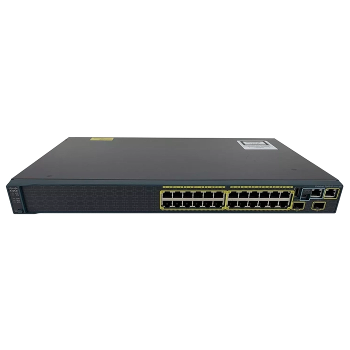 Cisco WS-C2960S-24TS-S | Catalyst 2960S Series 2960S-24TS 24 x Ports 10/100/1000Base-T + 2 x SFP Ports Layer 2 Managed 1U Rack-mountable Gigabit Ethernet Network Switch Refurbished - Cisco Systems Inc. refurbished available on Gotodirect