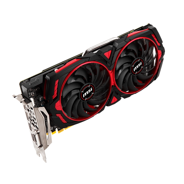 MSI R580AR28C | ARMOR RX 580 ARMOR MK2 8G OC Radeon RX 580 Video Graphics Card 1340MHz Core 1380MHz Boost Clock 8GB GDDR5 PCI Express x16 Refurbished - MSI (Micro-Star International) refurbished available on Gotodirect