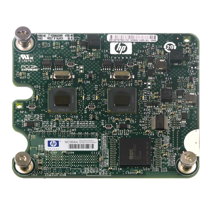 Buy HP NC364TL | NC364T 4 x Ports PCI-E 10/100/1000Base-T GbE Network Card Refurbished - $121.11 HP NC364TL | NC364T 4 x Ports PCI-E 10/100/1000Base-T GbE Network Card Refurbished - Hewlett-Packard (ou HP en abrégé) refurbished available on Gotodirect
