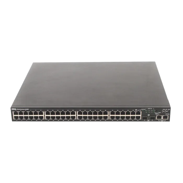Dell 03548P | PowerConnect 3500 Series 3548P 48 x Ports PoE 10/100Base-T + 2 x Gigabit Ports + 2 x SFP Shared Ports Layer 2 Managed 1U Rack-Mountable Stackable Fast Ethernet Network Switch Refurbished - Dell refurbished available on Gotodirect
