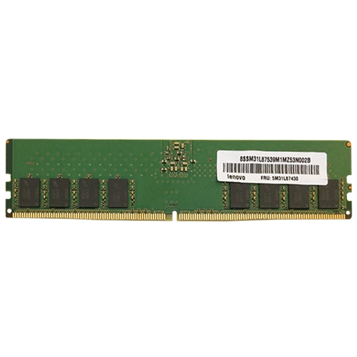 Lenovo 5M31L87430 | 32GB DDR5-5600MHz Non-ECC Unbuffered CL46 288-Pin UDIMM 1.1V 2Rx8 Memory Module Refurbished - Lenovo refurbished available on Gotodirect