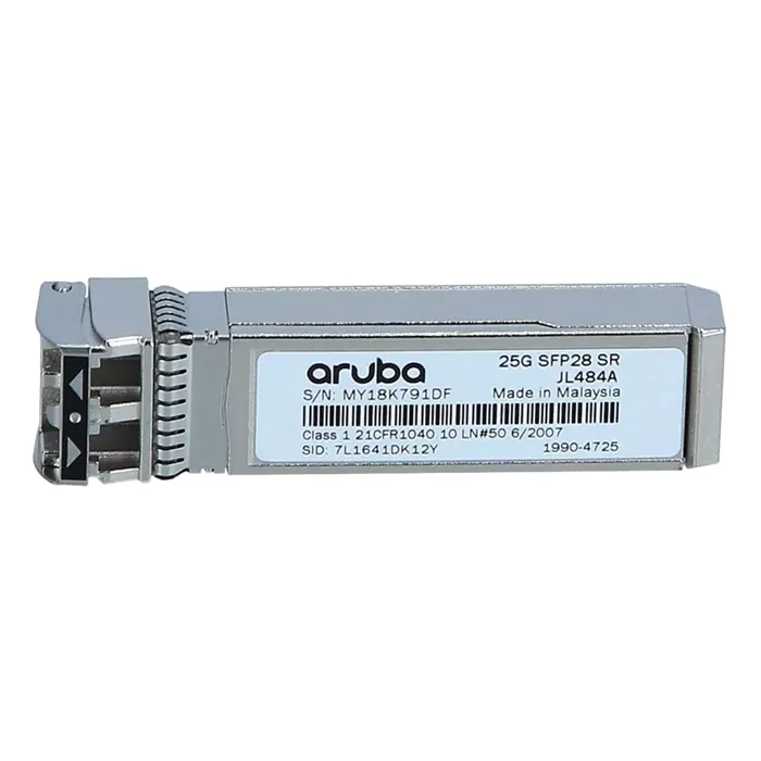 Buy HP JL484A | 25G SFP28 LC SR 100m MMF Transceiver Refurbished - $724.27 HP JL484A | 25G SFP28 LC SR 100m MMF Transceiver Refurbished - Hewlett-Packard (ou HP en abrégé) refurbished available on Gotodirect