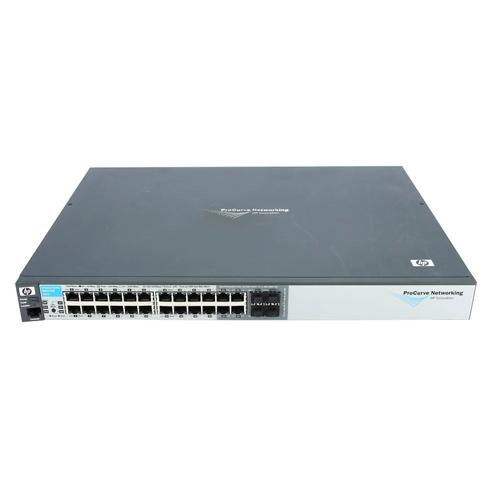 Buy HP J9021A#ABA | ProCurve 2810 Series 2810-24G 20 x RJ-45 Ports 10/100/1000Base-T + 4 x Dual Personality Ports RJ-45/SFP Ports Layer 2 Managed Stackable Rack-Mountable Gigabit Ethernet Network Switch Refurbished - $1010.00 HP J9021A#ABA | ProCurve 2810 Series 2810-24G 20 x RJ-45 Ports 10/100/1000Base-T + 4 x Dual Personality Ports RJ-45/SFP Ports Layer 2 Managed Stackable Rack-Mountable Gigabit Ethernet Network Switch Refurbished - Hewlett-Packard (ou HP en abrégé) refurbished available on Gotodirect