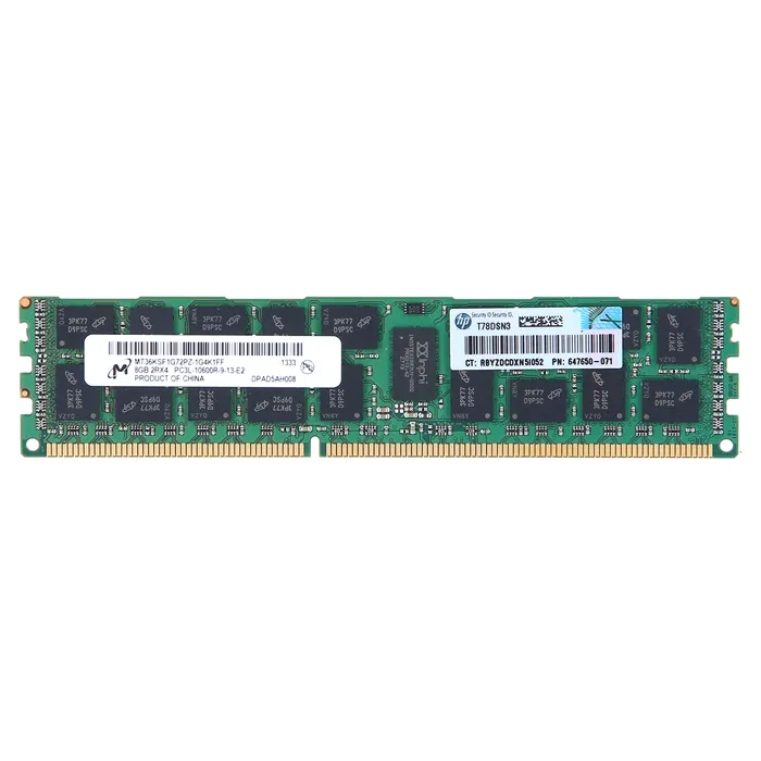 Micron MT36KSF1G72PZ-1G4K1FF | 8GB DDR3-1333MHz PC3-10600 ECC Registered RDIMM CL9 2Rx4 1.35V 240-Pin Memory Module Refurbished -  refurbished available on Gotodirect