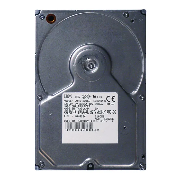 IBM D0RS-32160 | 4GB 5400RPM Ultra SCSI 3.5-Inch 448KB Cache Ultrastar Hard Drive Refurbished -  refurbished available on Gotodirect