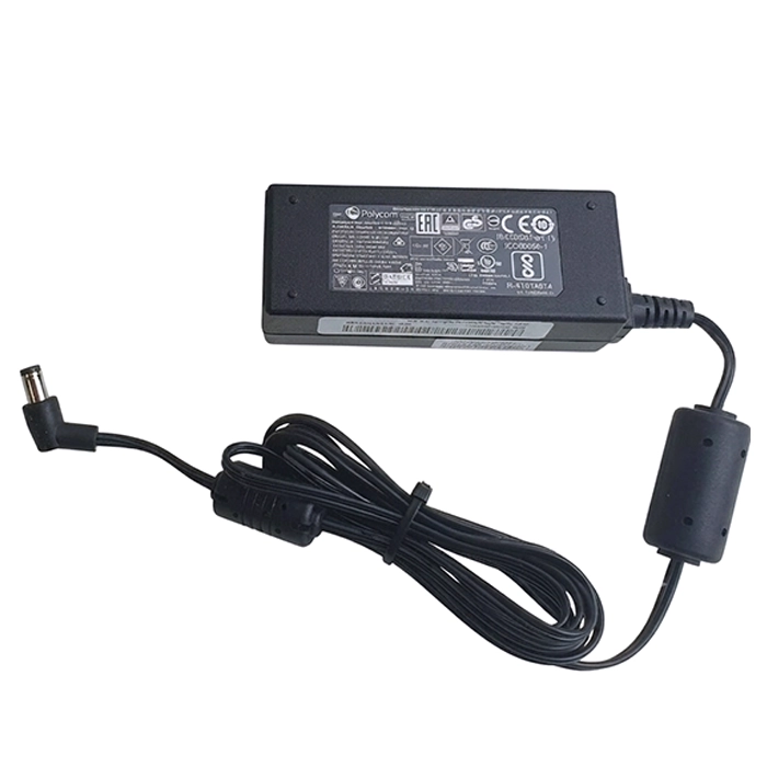 Polycom 1465-44243-001 | 25-Watts 48V 0.52A AC Switching Power Adapter Refurbished - Polycom refurbished available on Gotodirect