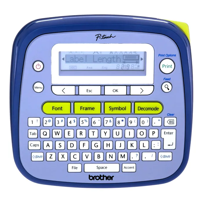 Brother PT-D200G | P-Touch 180 dpi Thermal Transfer Easy-to-Use Label Maker Refurbished - Brother refurbished available on Gotodirect
