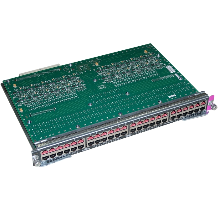 Cisco WS-X4148-RJ45V= | 48-Ports 10/100 Fast Ethernet Switching Line Card for Catalyst 4000 and 4500 Series Modular Switches Refurbished - Cisco Systems Inc. refurbished available on Gotodirect