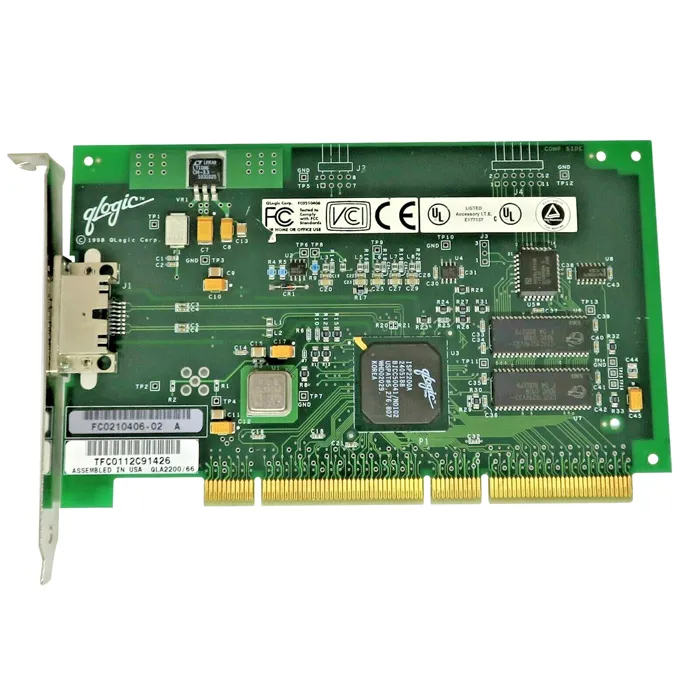 Dell FC0210406-02 | Q-Logic Single-Port 1Gb/s 64-Bit Fibre Channel Host Bus Network Adapter Refurbished - Dell refurbished available on Gotodirect