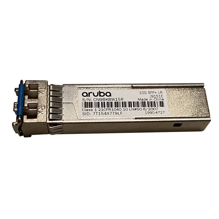 HP 1990-4727 | Aruba 10Gb/s 10Gbase-LR Single-mode Fibre 1310nm 10Km LC Connector SFP + Transceiver Module Refurbished - Hewlett-Packard (ou HP en abrégé) refurbished available on Gotodirect