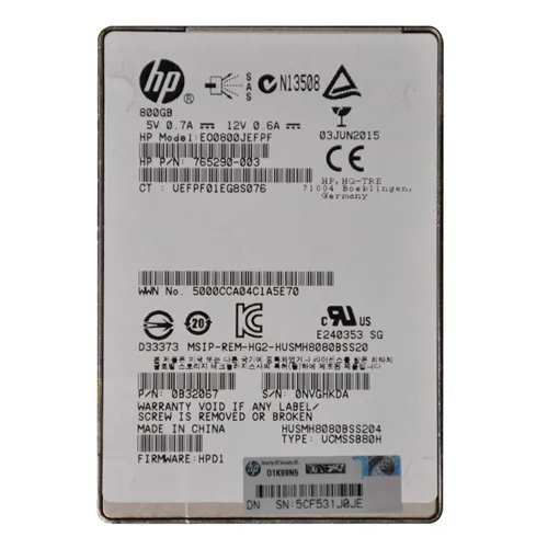 Hitachi 0B32067 | 800GB SAS 12Gb/s 2.5-Inch Hard Drive for ProLiant Gen8 Server Refurbished -  refurbished available on Gotodirect