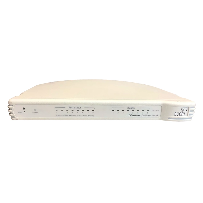 3Com 3C16791-US | OfficeConnect 8 x 10/100Base-TX LAN Dual Speed Fast Ethernet Switch Refurbished -  refurbished available on Gotodirect