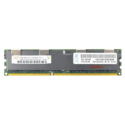 Hynix HMT151R7AFP4C-H9DB-AA | 4GB DDR3-1333MHz PC3-10600 ECC Registered RDIMM CL9 2Rx4 1.5V 240-Pin Memory Module Refurbished -  refurbished available on Gotodirect
