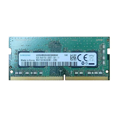 Samsung M471A1K43CB1-CRC | 8GB DDR4-2400MHz PC4-19200 Non-ECC Unbuffered SODIMM CL17 1Rx8 1.2V 260-Pin Memory Module Refurbished - Samsung refurbished available on Gotodirect