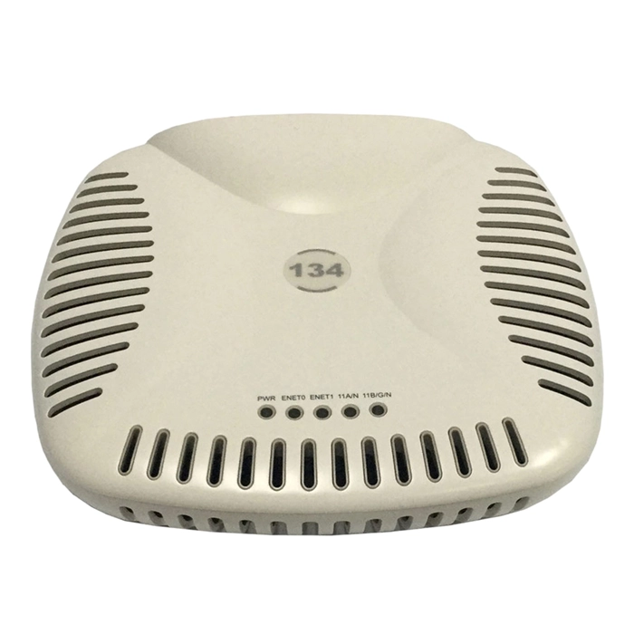 HP JX800-61001 | Aruba AP-134 IEEE 802.11n 5GHz 450Mbit/s 2 x Ports PoE+ 1000Base-T 3 x External Dual-Band Antennas Wireless Access Point Refurbished - Hewlett-Packard (ou HP en abrégé) refurbished available on Gotodirect