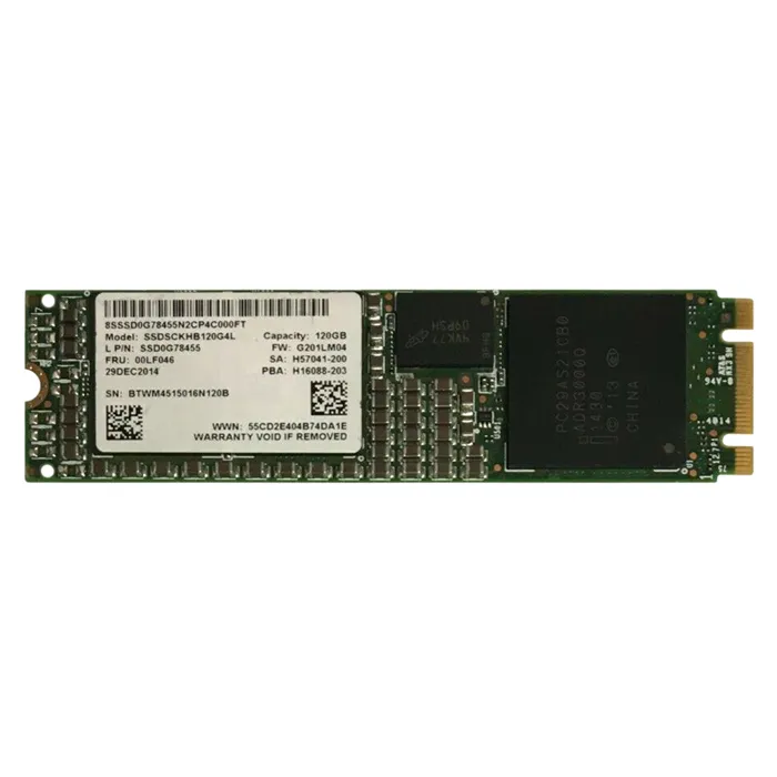 Lenovo 00LF046 | 120GB TLC SATA 6GB/s M.2 2280 Internal Solid State Drive Refurbished - Lenovo refurbished available on Gotodirect