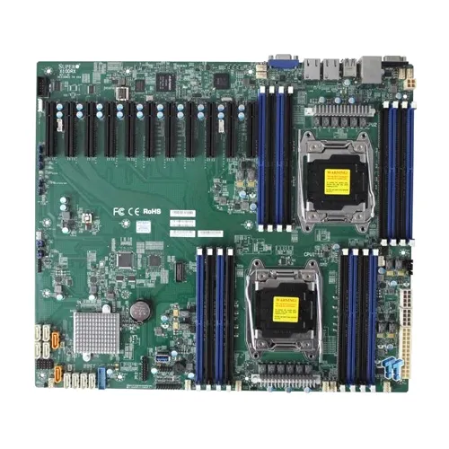 Supermicro MBD-X10DRX-B | Dual Socket R3 LGA 2011 Xeon E5-2600 v4 / v3 Intel C612 Chipset DDR4 16 x DIMM 10 x SATA 6Gbps Proprietary System Board (Motherboard) Refurbished -  refurbished available on Gotodirect