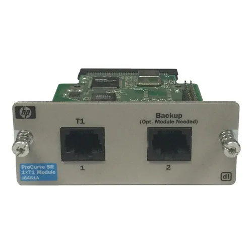 HP J8451-61001 | ProCurve Secure Router 1 x Port T1 dl Module Refurbished - Hewlett-Packard (ou HP en abrégé) refurbished available on Gotodirect