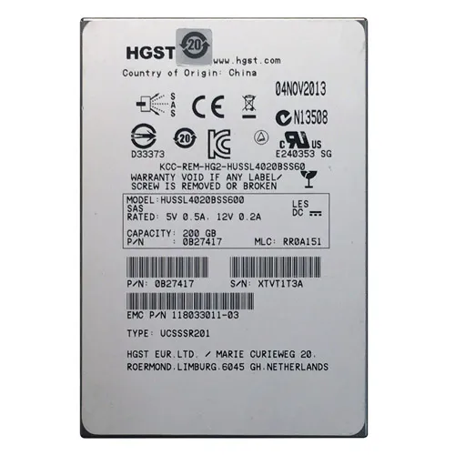 EMC 118033011-03 | 200GB SAS 6Gb/s 2.5-Inch Solid State Drive Refurbished -  refurbished available on Gotodirect