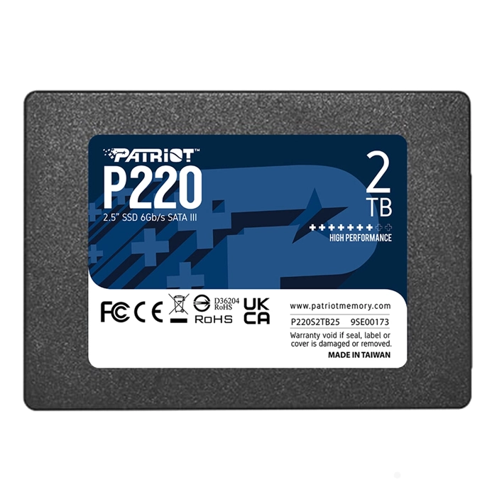 Buy Patriot P220S2TB25 | P220 2TB SATA 6Gb/s 2.5-Inch Solid State Drive Refurbished - $351.67 Patriot P220S2TB25 | P220 2TB SATA 6Gb/s 2.5-Inch Solid State Drive Refurbished - Patriot Memory refurbished available on Gotodirect