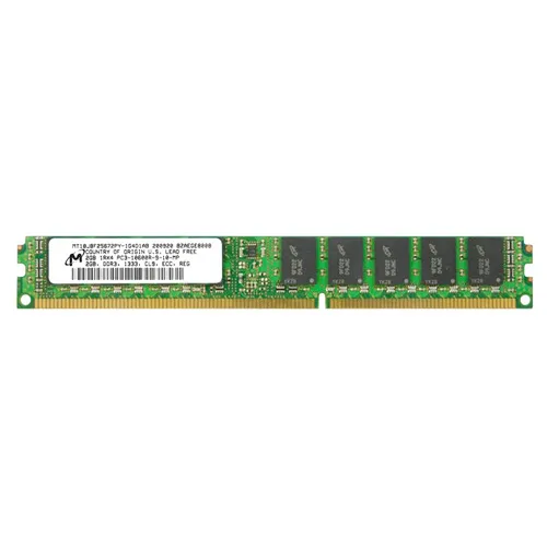 Micron MT18JBF25672PY-1G4D1AB | 2GB DDR3-1333MHz PC3-10600 ECC Registered VLP RDIMM CL9 1Rx4 1.5V 240-Pin Memory Module Refurbished -  refurbished available on Gotodirect