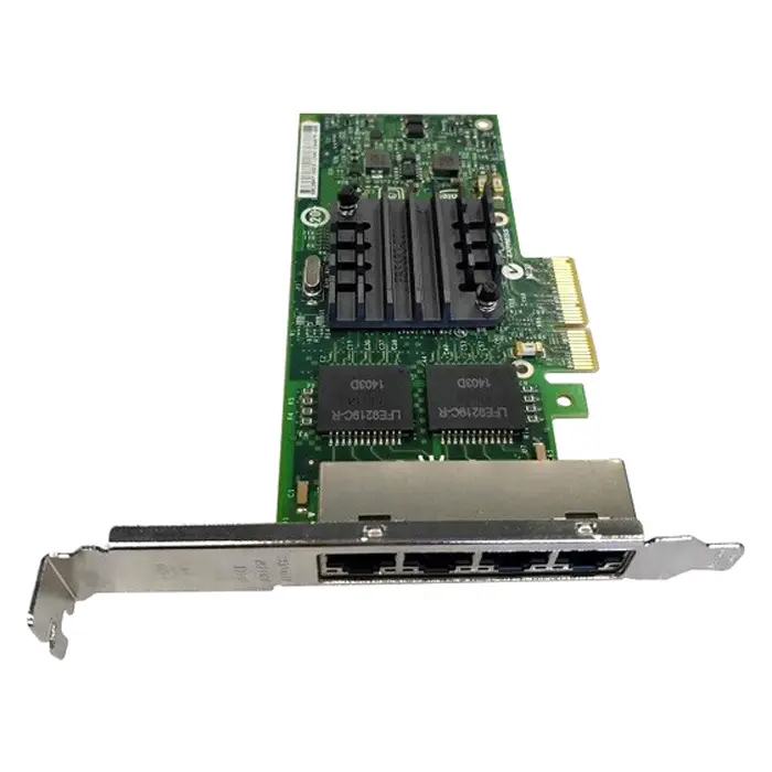 Intel E1G44HTBLK-LP | 4 x Ports 1Gb/s 1000Base-T PCI Express 2.0 x4 Gigabit Ethernet Server Network Adapter Card Refurbished - Intel refurbished available on Gotodirect