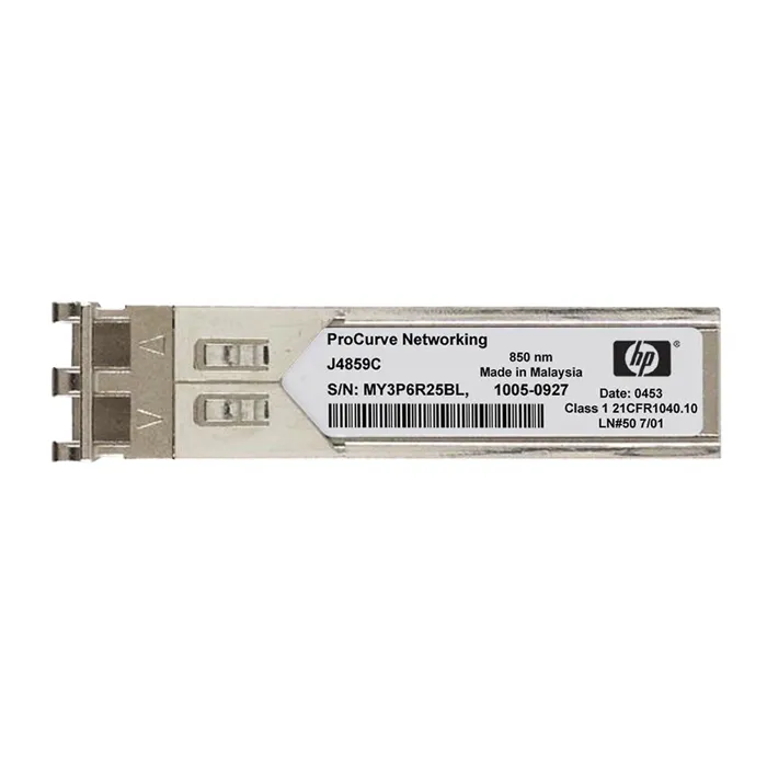 HP J4859C#ABA | ProCurve X121 1Gb/s 1000Base-LX Single-Mode Fibre 1310nm 3km Duplex LC Connector SFP (mini-GBIC) Transceiver Module Refurbished - Hewlett-Packard (ou HP en abrégé) refurbished available on Gotodirect