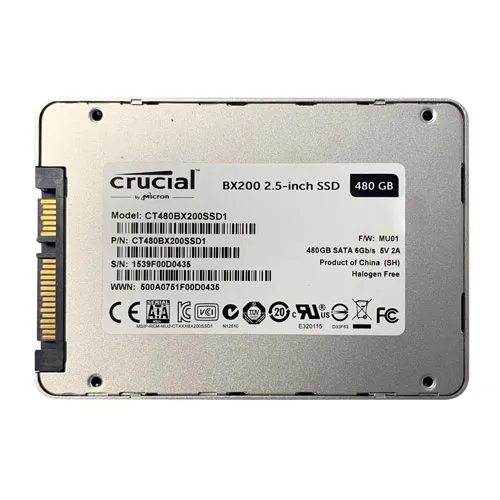 Crucial CT480BX200SSD1 | BX200 480GB Triple-Level Cell SATA 6Gb/s 2.5-Inch Solid State Drive Refurbished - Crucial refurbished available on Gotodirect
