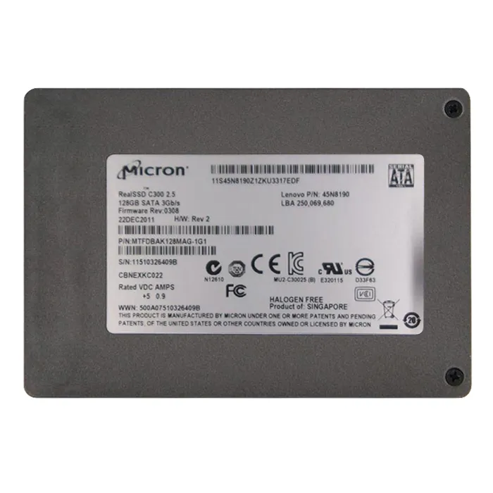 Lenovo 45N8190 | 128GB Multi-Level Cell SATA 3Gb/s 2.5-Inch Solid State Drive Refurbished - Lenovo refurbished available on Gotodirect