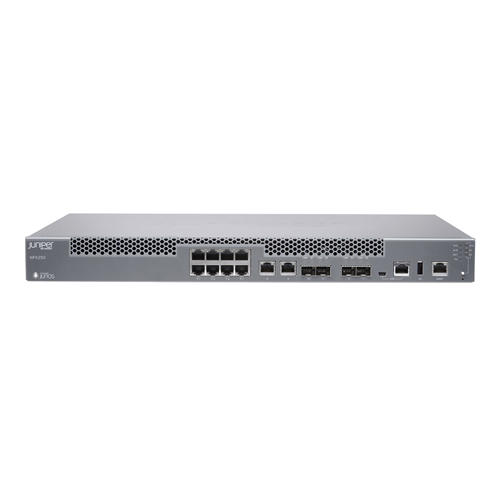 Juniper NFX250-S2 | NFX250 1000BASE-T Ports 2 x 100/1000BASE-X SFP Ports 2 10GBASE-X SFP+ Ports 6 core x86 processor 400 GB SSD 16 GB Memory Refurbished -  refurbished available on Gotodirect