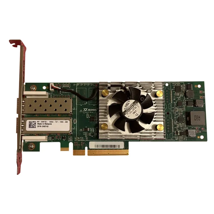 Dell 0H8T43 | Dual-Ports SFP+ 16Gb/s Fibre Channel PCI Express 3.0 x4 Host Bus Network Adapter by QLogic Refurbished - Dell refurbished available on Gotodirect