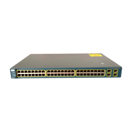 Cisco WS-C3560-48TS-S-RF | Catalyst 3560 Series 3560-48TS 48 x RJ-45 Ports 10/100Base-TX + 4 x SFP Ports Layer 3 Managed Rack-mountable Fast Ethernet Network Switch Refurbished - Cisco Systems Inc. refurbished available on Gotodirect