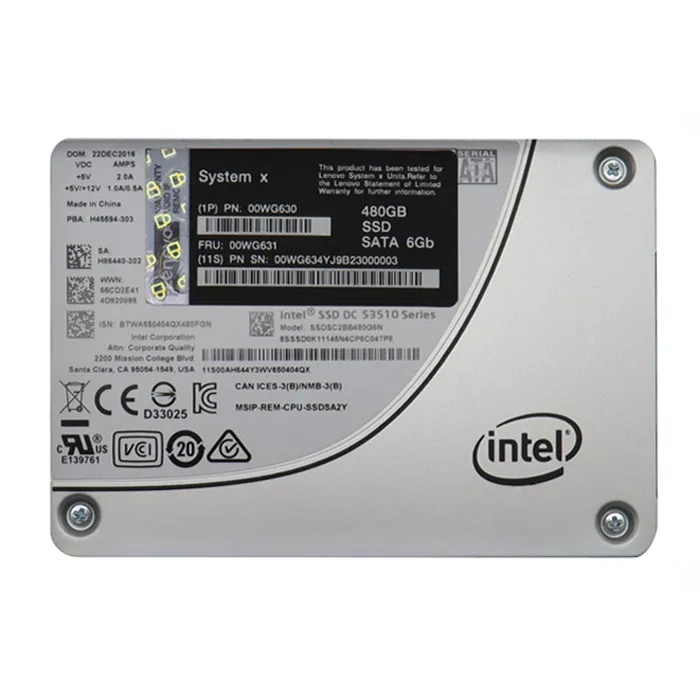 Lenovo 00WG631 | 480GB Multi-Level Cell SATA 6Gb/s Hot-Swappable 2.5-Inch Solid State Drive Refurbished - Lenovo refurbished available on Gotodirect