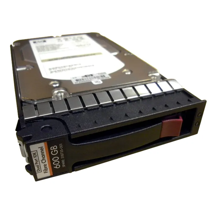 HP 518735-001 | 600GB 10000RPM Fibre Channel 4Gb/s Hot-Pluggable 40-Pin 3.5-inch Hard Drive for M6412 Enclosures/EVA 4400/6400/8400 StorageWorks Refurbished - Hewlett-Packard (ou HP en abrégé) refurbished available on Gotodirect