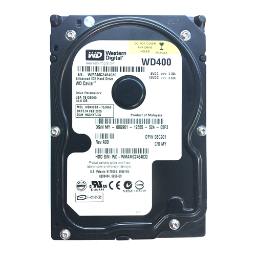 Dell 8G901 | 40GB 7200RPM IDE Ultra ATA/100 (ATA-6) 2MB Cache 3.5-Inch Hard Drive Refurbished - Dell refurbished available on Gotodirect