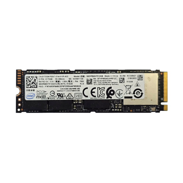 Dell 0170G8 | 512GB TLC PCI Express 3.0 x4 NVMe M.2 2280 Internal Solid State Drive Refurbished - Dell refurbished available on Gotodirect
