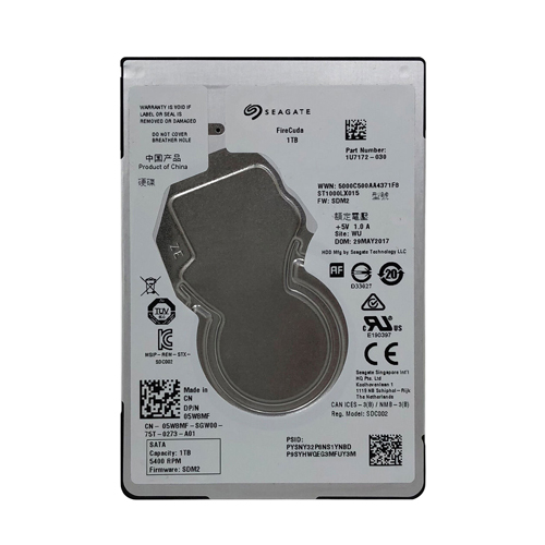 Dell 5W8MF | 1TB 5400RPM SATA 6Gb/s 64MB Cache 2.5-Inch Hard Drive Refurbished - Dell refurbished available on Gotodirect