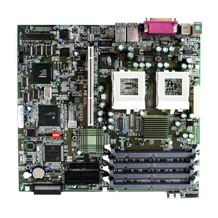 Supermicro MBD-370DER-O | 370DER Dual Socket FcPGA370 Intel Pentium III Processors Support SDRAM 4x DIMM ATX Motherboard Refurbished -  refurbished available on Gotodirect