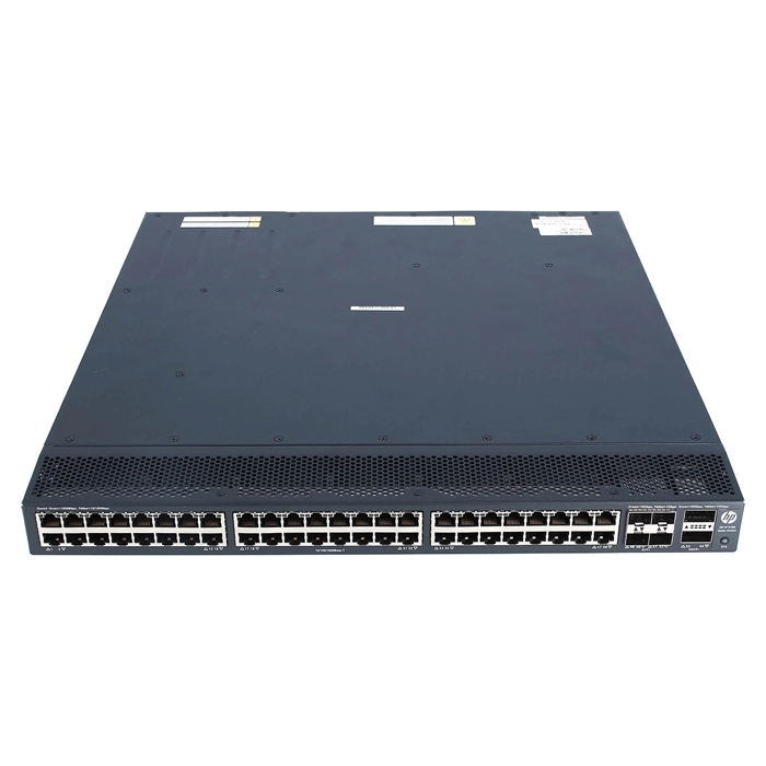 HP JG894-61001 | Flex Fabric 5700-48G-4XG-2QSFP+ 48 x RJ-45 Ports 10/100/1000Base-T + 4 x SFP+ Ports + 2 x QSFP+ Ports Layer 2 Managed Rack-mountable Gigabit Ethernet Network Switch Refurbished - Hewlett-Packard (ou HP en abrégé) refurbished available on Gotodirect