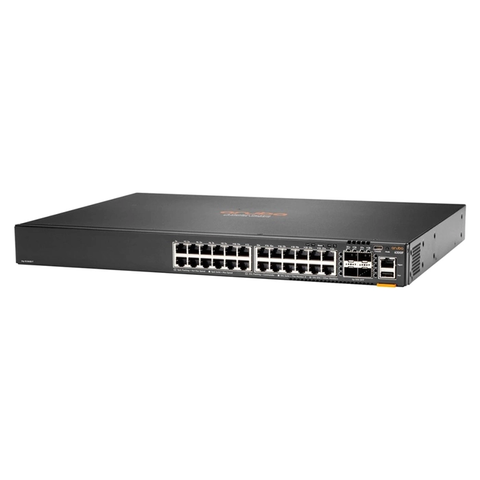 HP JL668A#ABA | Aruba CX 6300F Series 24 x 1000Base-T RJ-45 and 4 x 50GbE SFP56 Ports Layer 3 Managed Stackable Gigabit Ethernet Network Switch Refurbished - Hewlett-Packard (ou HP en abrégé) refurbished available on Gotodirect