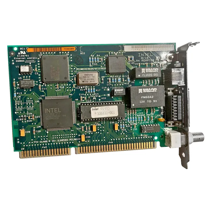 Intel 306451-010 | 8/16-bit ISA Ethernet Network Interface Card RJ-45 and AUI Refurbished - Intel refurbished available on Gotodirect